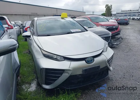 2018 Toyota Mirai from USA, damaged, VIN JTDBVRBD3JA004182